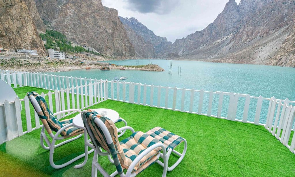 Attabad Lake View Room with scenic balcony
